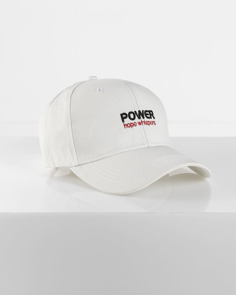 Καπέλο Τζόκεϊ "Power" σε Χρώμα Λευκό