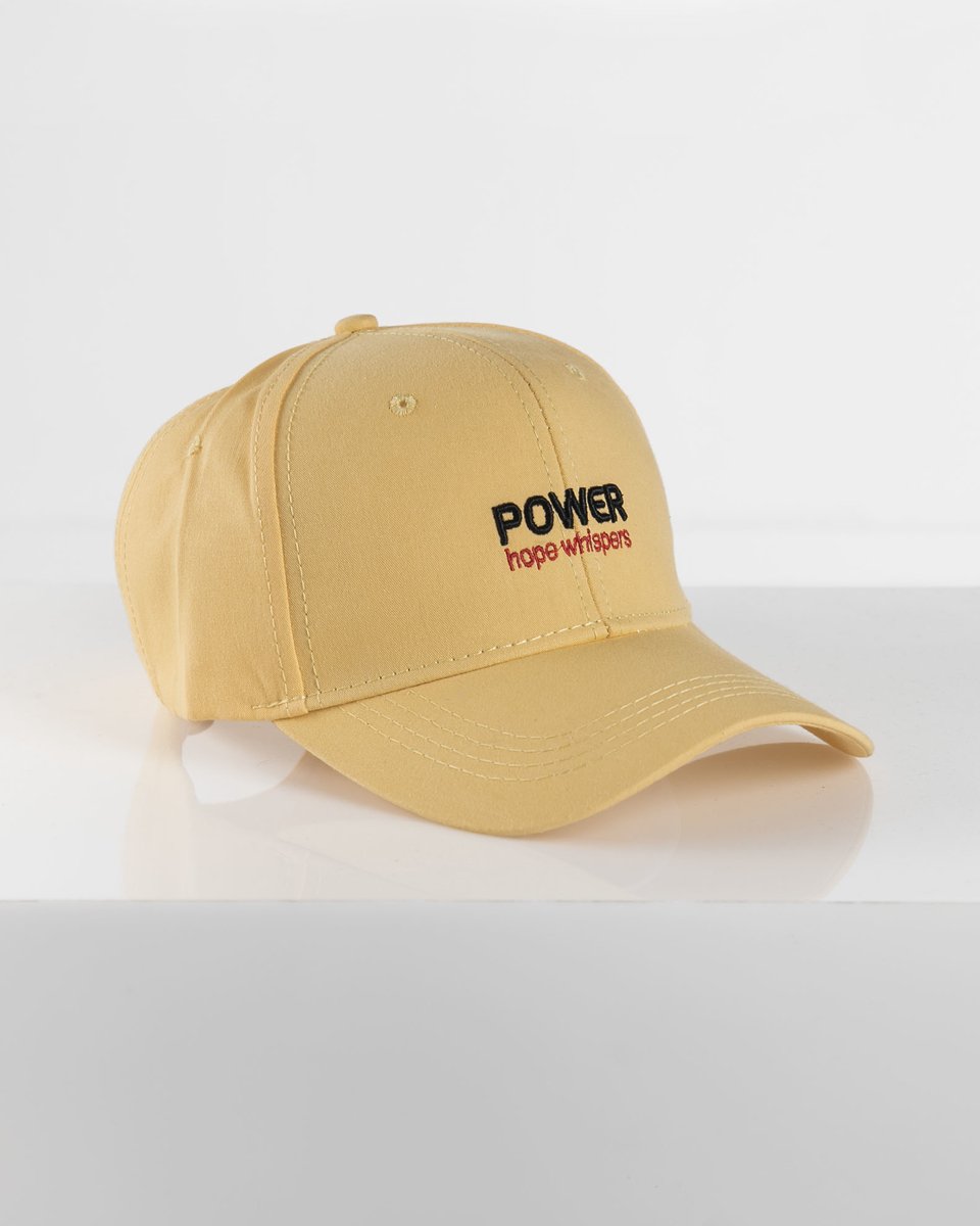 Picture of Baseball Cap "Power" in Yellow