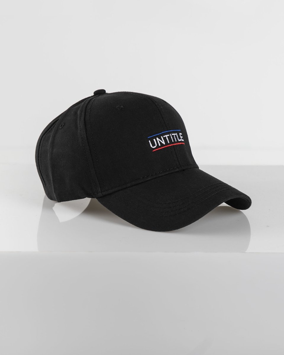 Καπέλο Τζόκεϊ "Untitle" σε Χρώμα Μαύρο