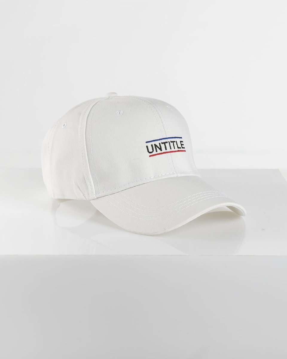 Καπέλο Τζόκεϊ "Untitle" σε Χρώμα Λευκό