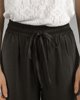 Γυναικεία Παντελόνα "Stretch Waist Wide-Legged" σε Χρώμα Μαύρο