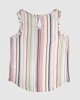Picture of Women's Striped Sleeveless Top "Robina" in Off-White