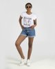 Γυναικείο T-Shirt Κοντομάνικο "Nora" σε Χρώμα Λευκό