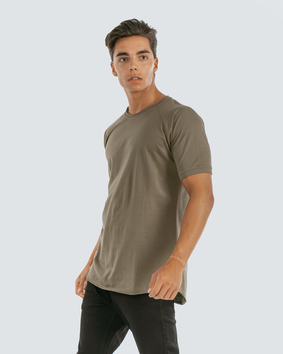 Picture of Men's Short Sleeve T-Shirt "William" in Khaki
