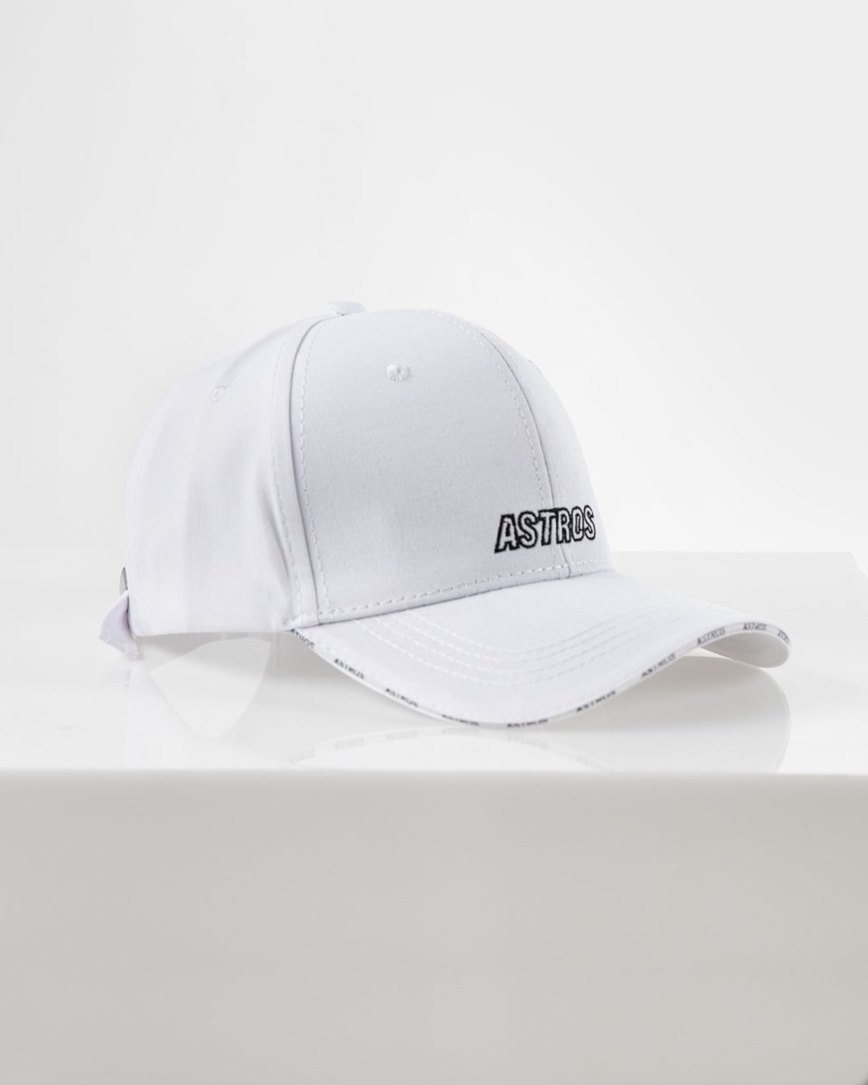 Καπέλο Τζόκεϊ "Astros" σε Χρώμα Λευκό