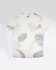 Picture of Men's Short Sleeve T-Shirt "Leafy" in Off-White