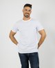 Picture of Men's Short Sleeve T-Shirt "Kane" in White-Blue Royal