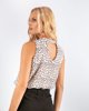 Picture of Polka Dot Top "Dotty" in Beige