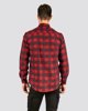 Picture of Men's Checked  Long Sleeve Shirt "Thomas" in Bordeaux