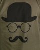 Picture of Men's Long Sleeve T-Shirt "Hat" in Khaki