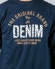 Ανδρικό Μακρυμάνικο T-Shirt "Denim" σε Χρώμα Μπλε