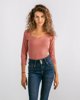 Picture of Women's 3/4 Sleeve Top "Noa" in Dusty Rose