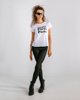 Γυναικείο Κοντομάνικο T-Shirt "Vila" σε Χρώμα Λευκό