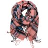 Picture of Striped Scarf "Lara" in Coral