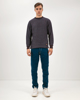 Picture of Men's Basic Sweater  in Blue-Bordeaux