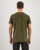 Picture of Men's Short Sleeve T-Shirt "Leaves Print" in Green