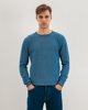 Picture of Men's Basic Sweater in Blue Denim Melange