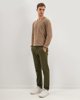 Picture of Basic Sweater V neck in Camel