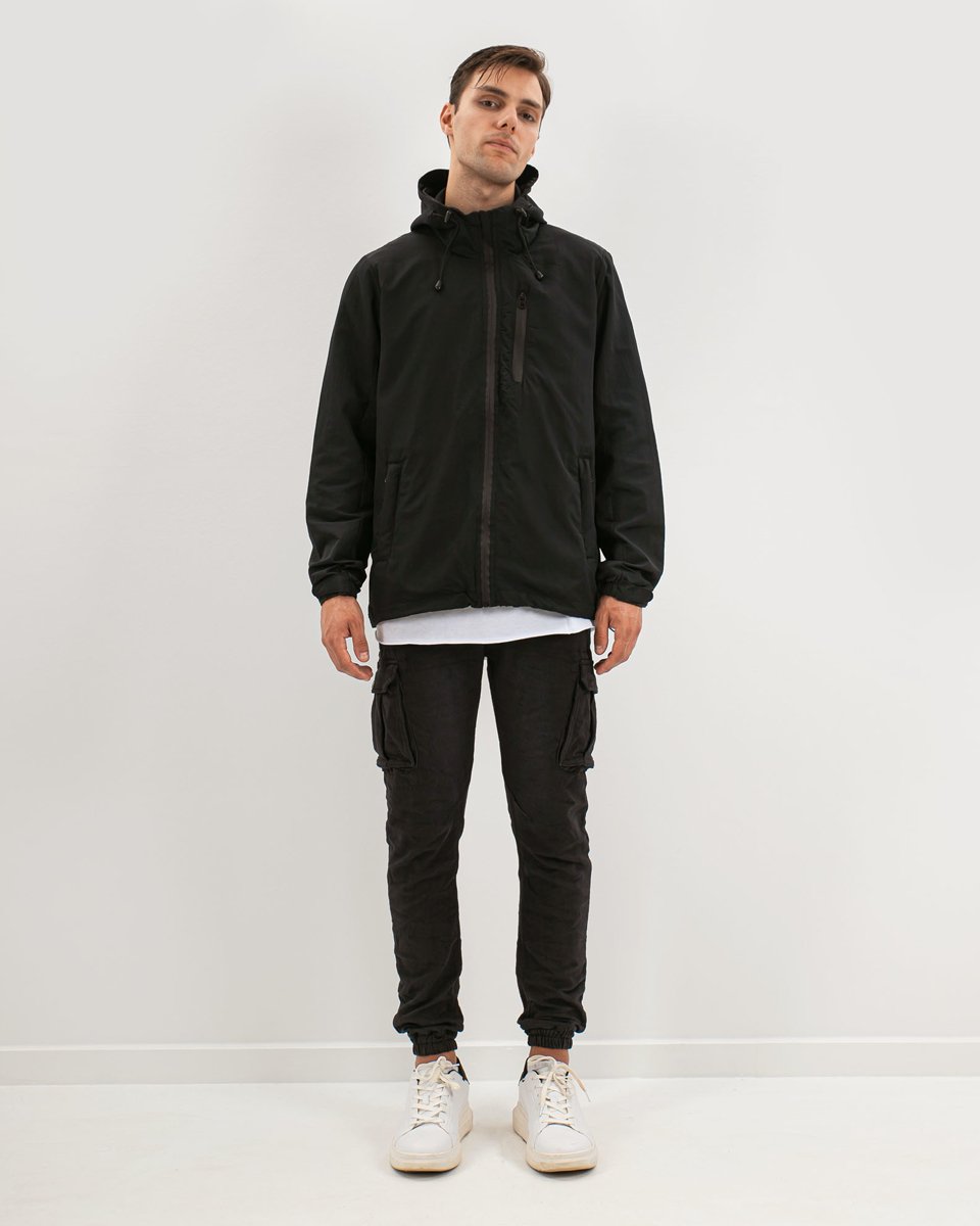 Picture of Men's Hooded Anorak "Jacobs" in Black
