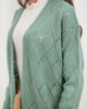 Picture of Women's Knit Open Cardigan "Mica" Jade
