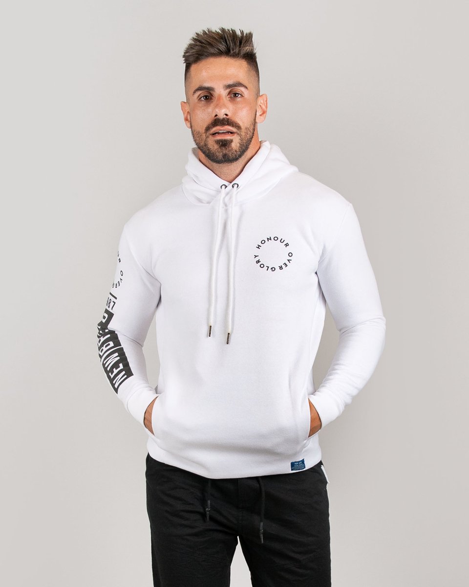 Picture of Men's Hoodie "Honour Over Glory" in Offwhite