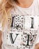 Picture of Women's T-Shirt "Alea" Beige Melange