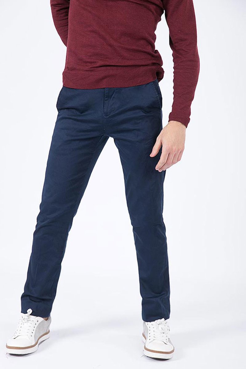 Picture of Men's Chino Pants "Allan" in Blue Navy