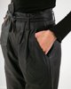 Γυναικείο Παντελόνι Όψη Δερματίνης "Lisa" Μαύρο