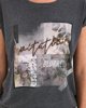 Γυναικείο Κοντομάνικο T-Shirt "Lia" Ανθρακί
