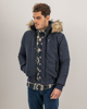 Picture of Men's Bomber Jacket in Blue Navy
