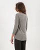 Picture of Women's T-Shirt "SAYIA" 3/4 in Grey