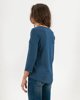 Picture of Women's T-Shirt "SAYIA" 3/4 in Blue Navy