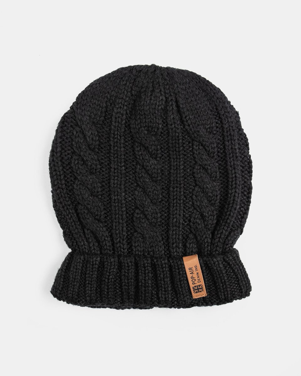 Picture of Men's Knitted Beanie in Black