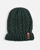 Picture of Men's Knitted Beanie in Green Dark