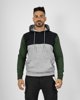 Picture of Men's Hoodie "Multi-Coloured" in Green