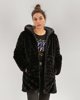 Picture of Women's Reversible Faux Fur Jacket "Larea" in Black