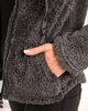 Γυναικείο Τζάκετ Όψη Συνθετική Γούνας "Tubi" Γκρι Μελανζέ
