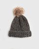 Picture of Women's Ribbed Knit Hat "Christin" in Anthra