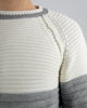 Picture of Men's Textured Pullover RGAR-(c.5024) 3-Coloured navy-grey