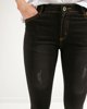 Picture of Woman's Jean Pants "5-POCKET TISSUE PANTS (FADED COLOUR)" Black