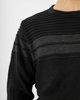 Picture of Men's Textured Sweater RGAR-(c.137) Black