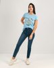 Picture of Women's Short Sleeve T-Shirt "Fresh Start" in Blue LIght