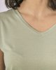 Γυναικείο Κοντομάνικο T-Shirt "Luxe" Soft Πράσινο