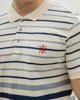 Picture of Men's Short Sleeve Striped Polo in Grey