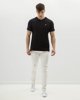 Picture of Men's Piqué Polo Shirt with Stand-up Collar in Black