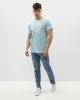 Picture of Men's Short Sleeve T-Shirt "Untouchable" Blue 