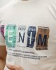 Picture of Men's Short Sleeve T-Shirt "Denim" in White