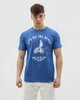 Ανδρικό Κοντομάνικο T-Shirt "Hit the Beach" Μπλε