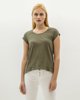 Picture of Women's Assymetric Short Sleeve T-Shirt in Khaki