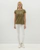 Picture of Women's Short Sleeve T-Shirt "Happy" in Khaki